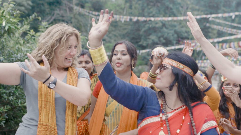 The festival creating happiness of different races