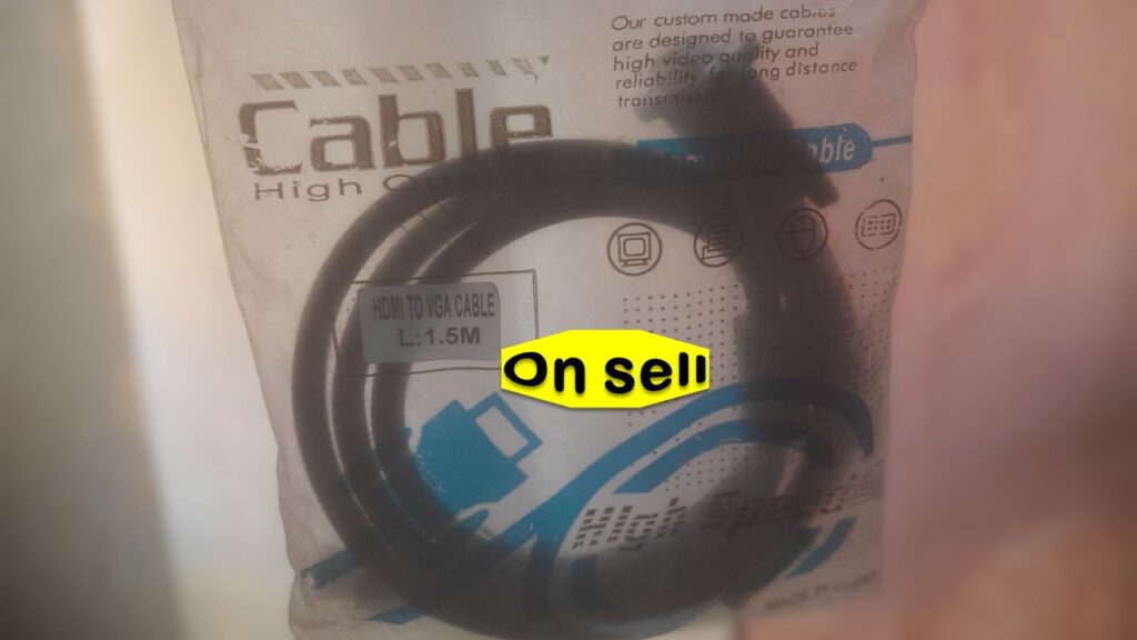 HDMI VGA Cable 1.5m