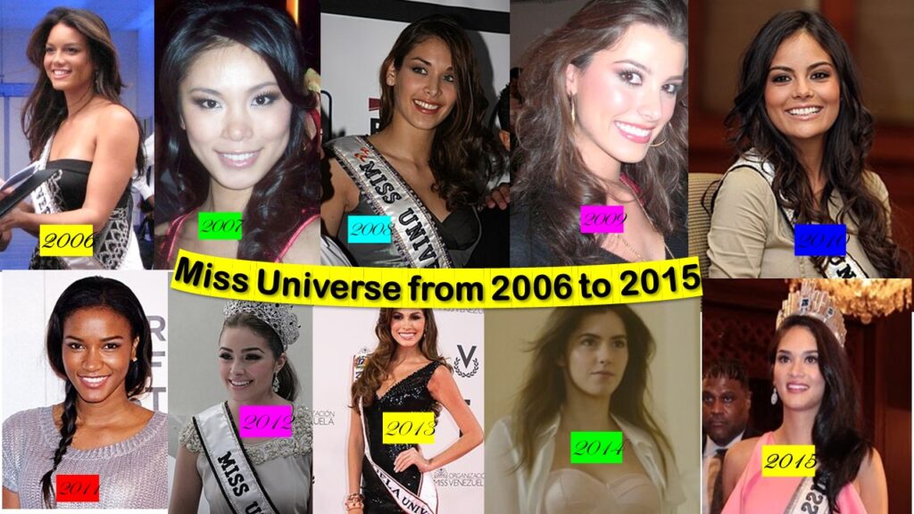 Miss Universe from 2006 to 2015