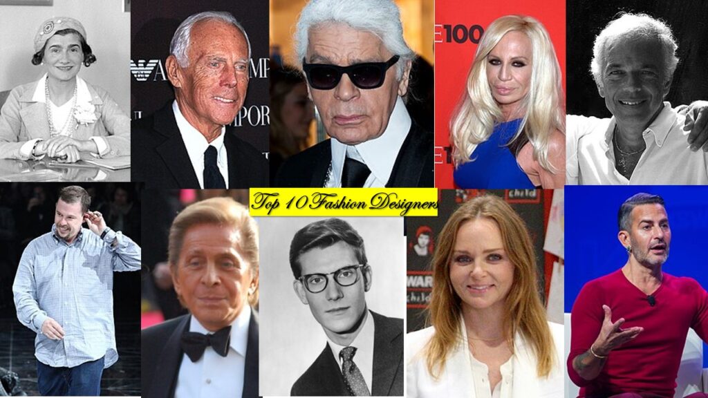 Top 10 Fashion Designers: Introduction, List, Short Information, Wiki Links, and Keynotes