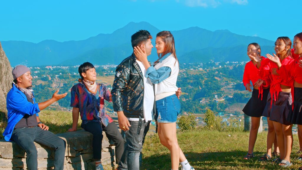 Dhan Pakyo Khetaima song-scene