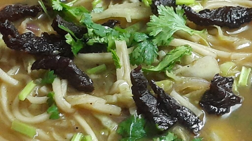 Buff Thukpa ready for eating