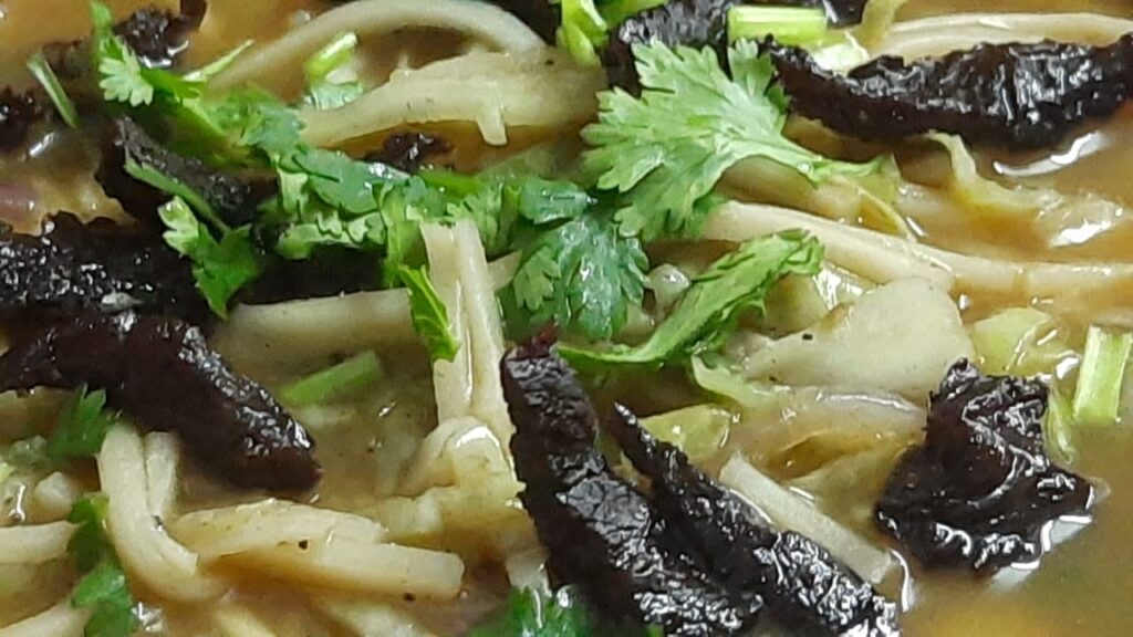 Buff Thukpa-ready to serve