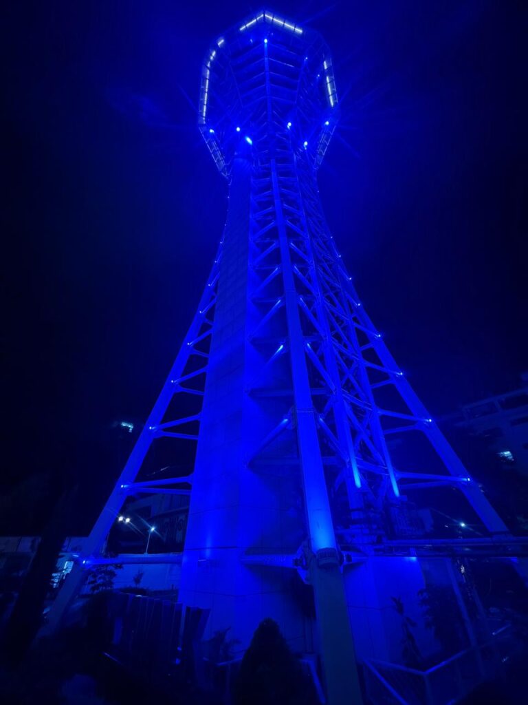 Beauty of Nepal's first and tallest SKYWALK-nigt mode