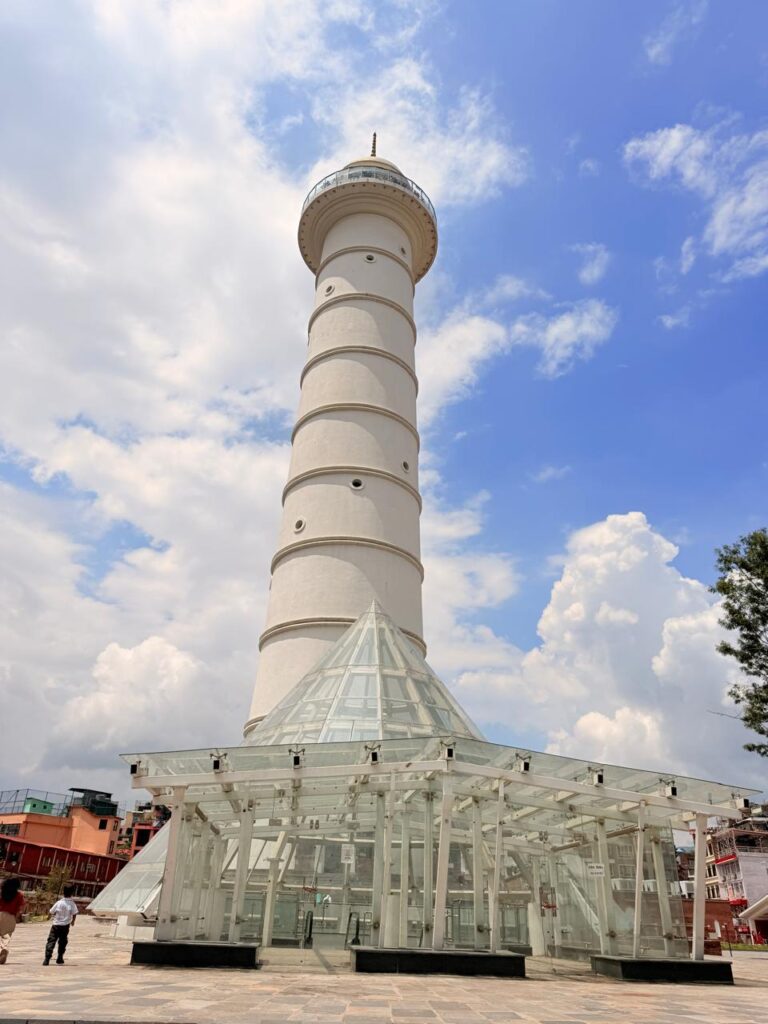 Dharahara tower of Nepal
