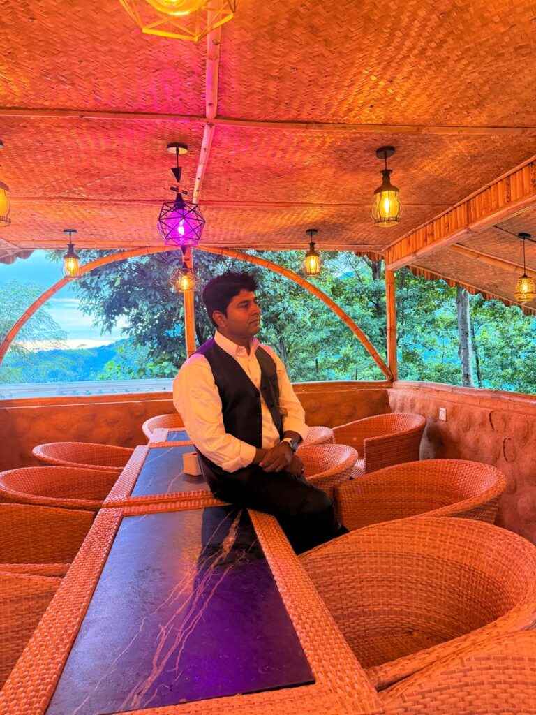 Feeling relaxed in Return to Baghdwar Resort